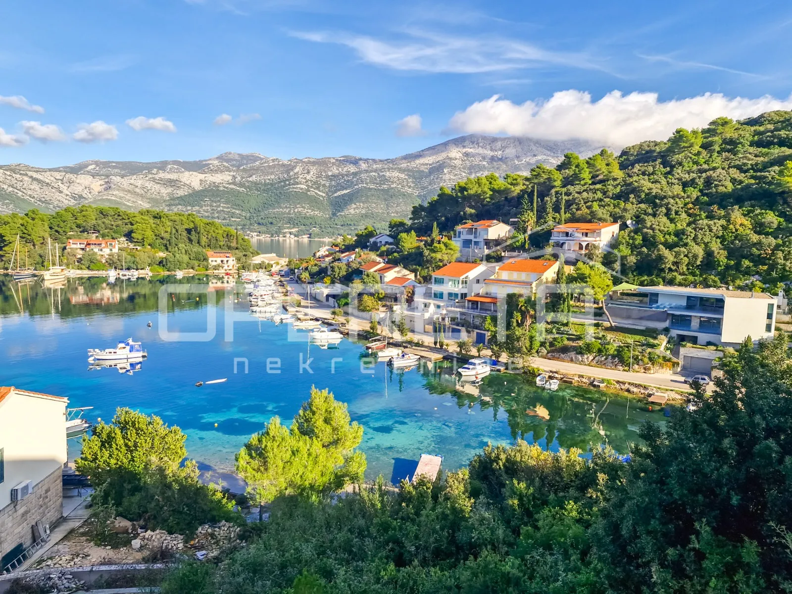 žrnovska banja, korčula, stan 125 m2, pogled na more, garaža - slika 27