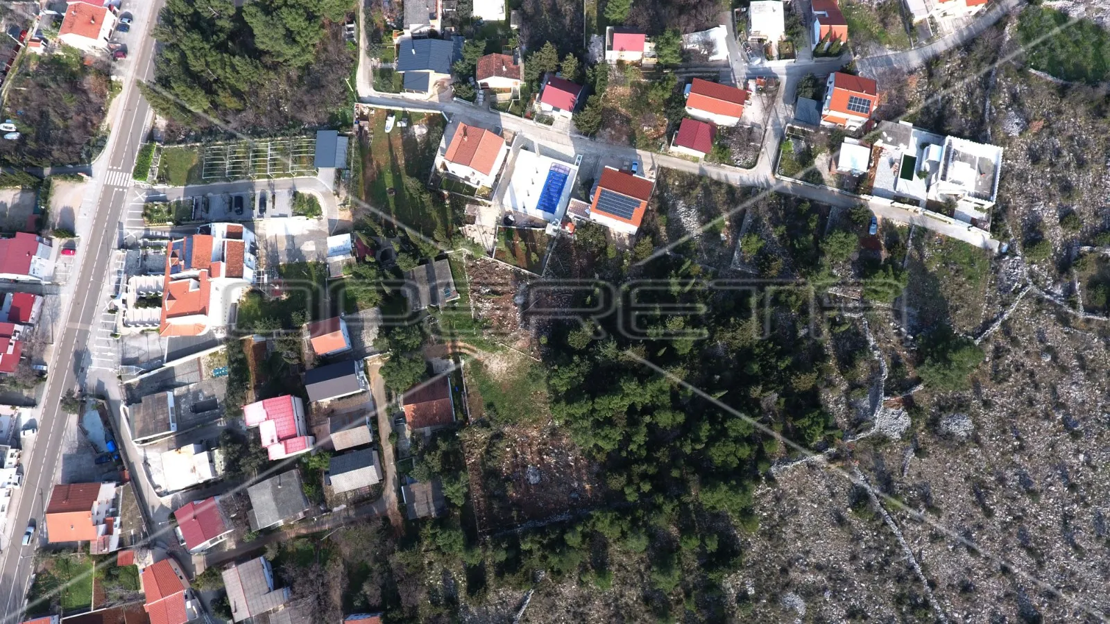 građevinsko zemljište sa borovom šumom u centru starigrada, 425m2 - slika 13