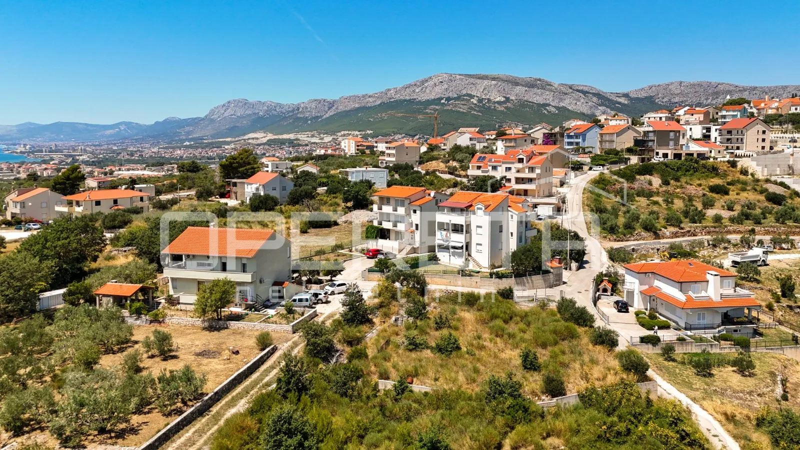 građevinsko zemljište s pogledom na more, mravince, solin kod splita - slika 21