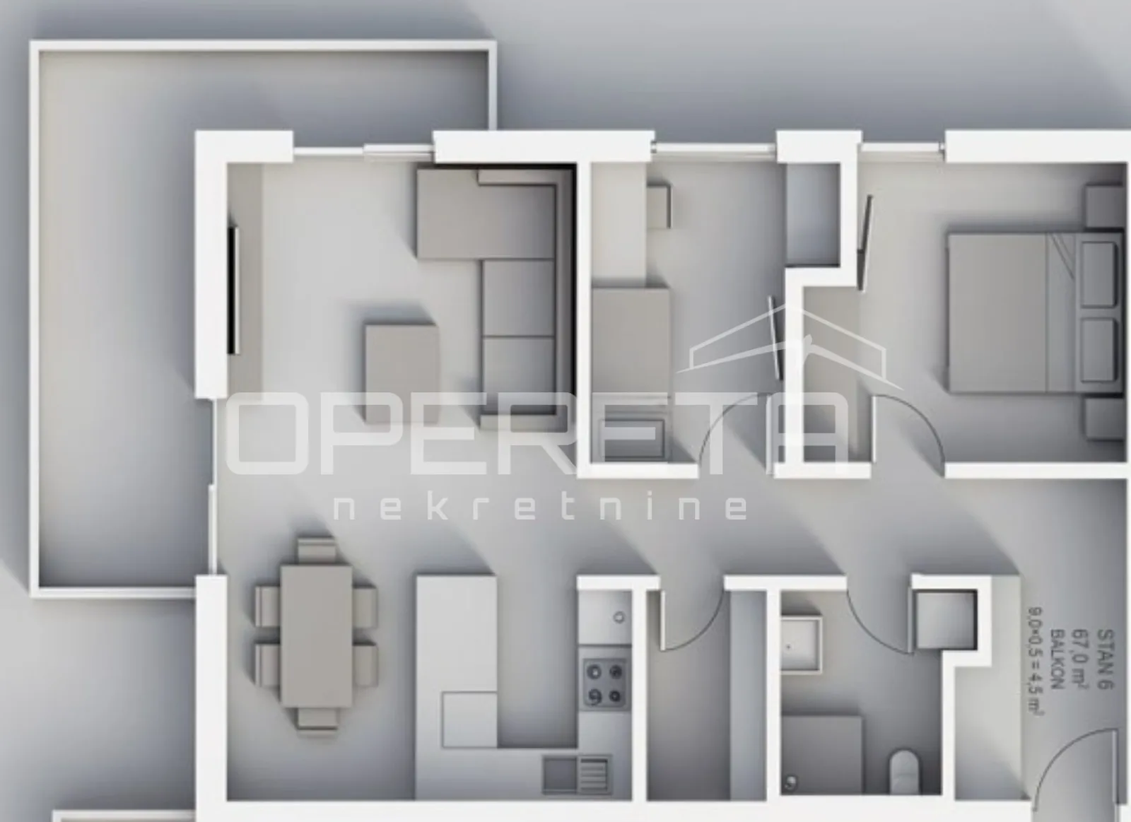 prodaja, stan, krapinske toplice, antuna mihanovića, 3s, 72m2 - slika 4