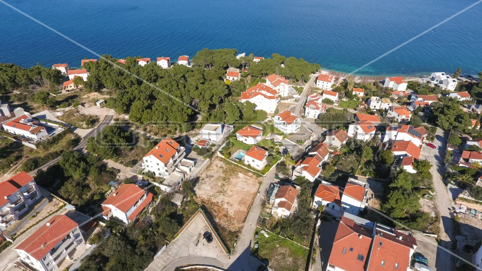 građevinsko zemljište, 150 m do mora, 1.286 m2, sutivan, otok brač - slika 3