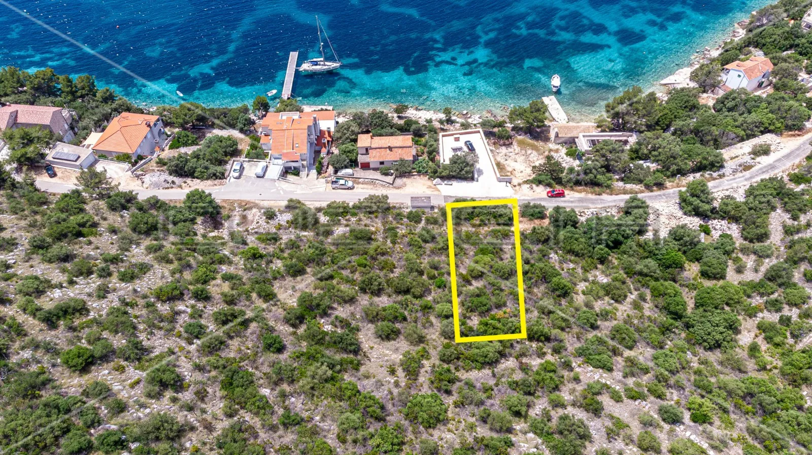 zemljište sa otvorenim pogledom na more, lastovo - slika 5