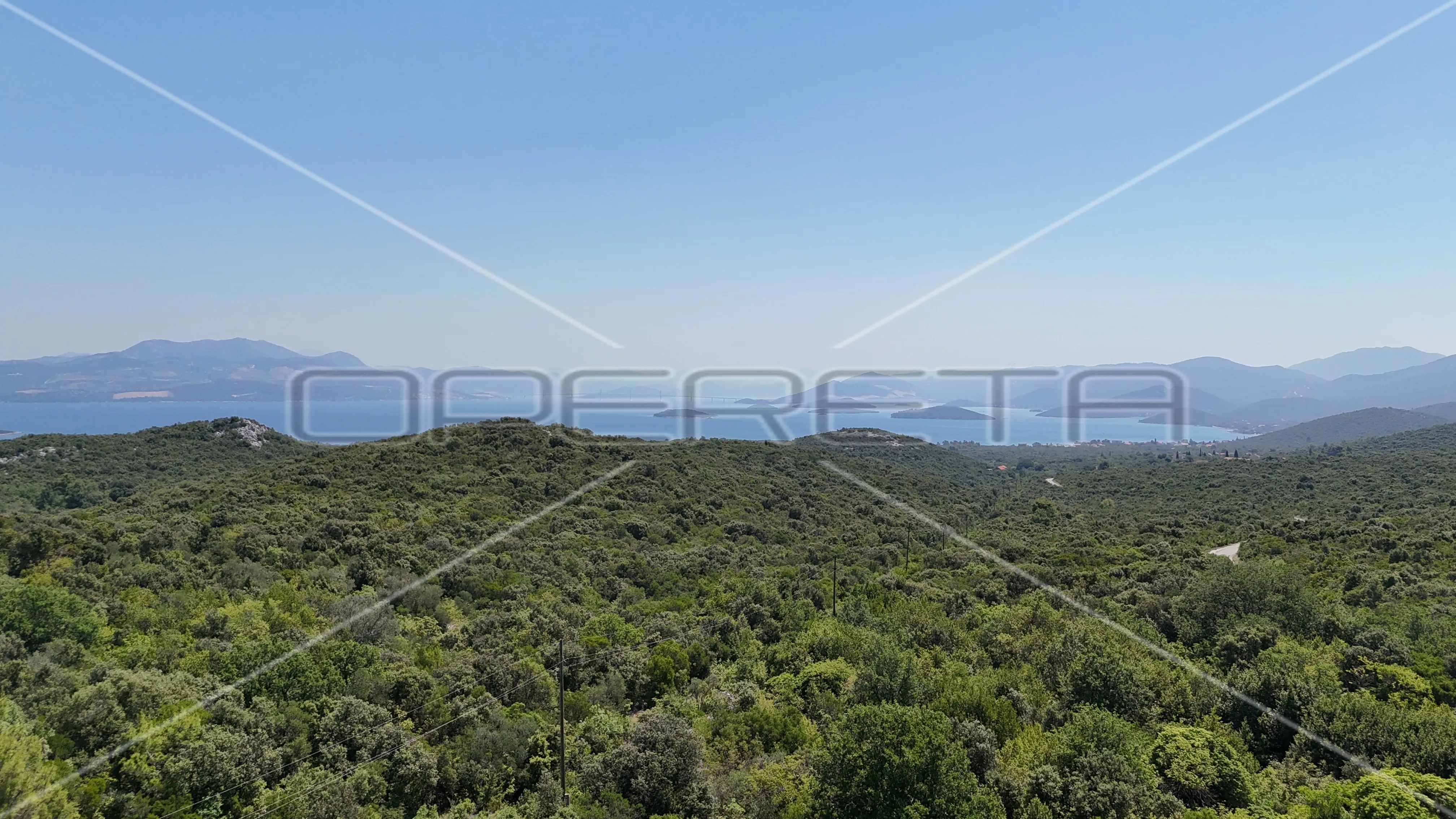 impresivno zemljište, 46.244m2, pogledom na more,sreser - slika 4