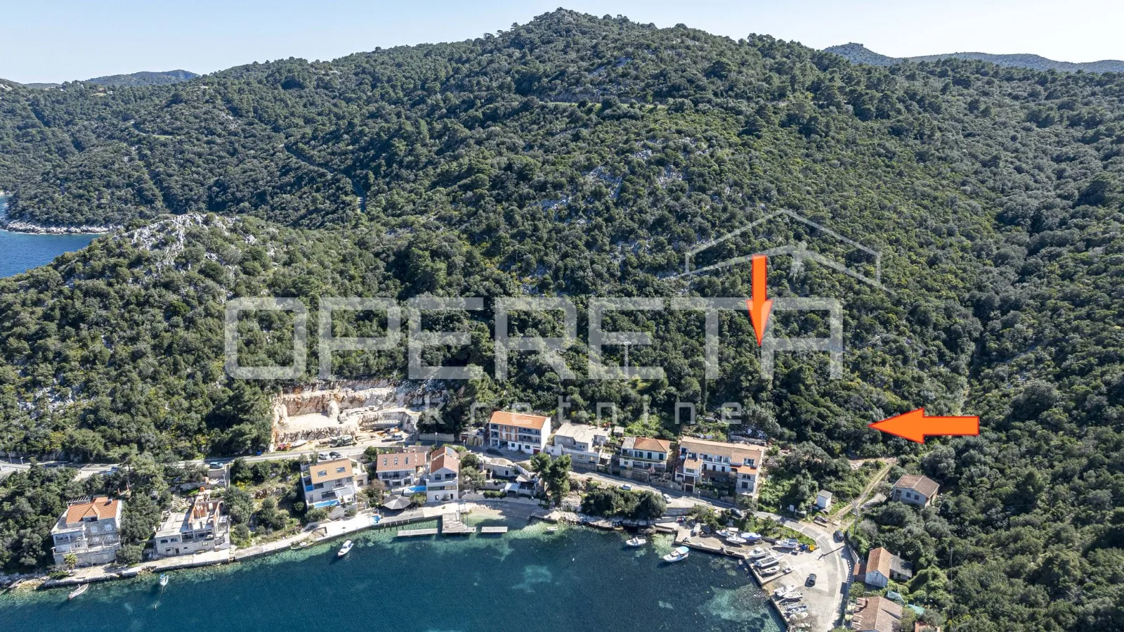 investicijska prilika na lastovu: zemljište uz more, 5107 m2 - slika 5