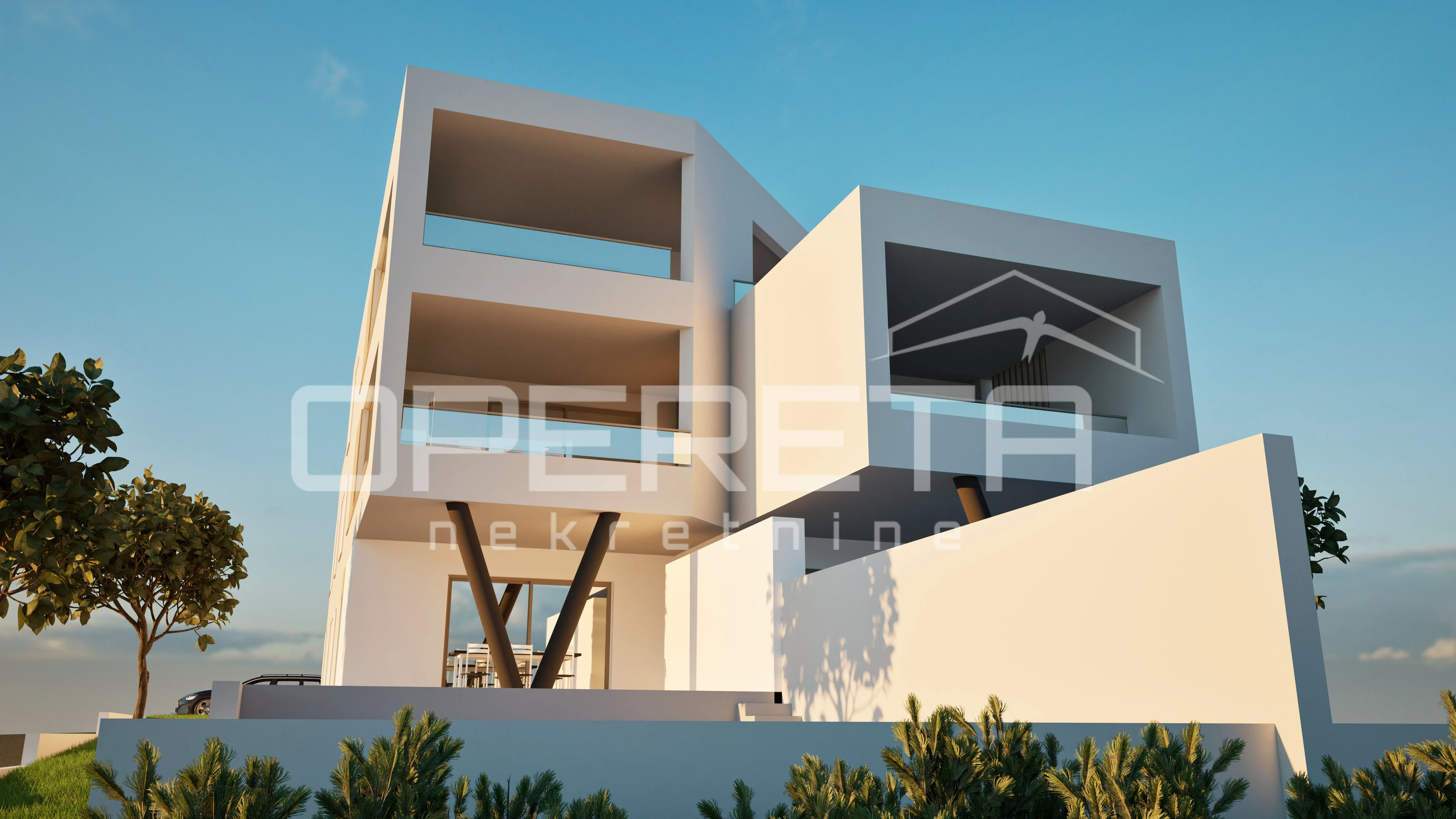 vodice - prostran moderan stan 125,91m2 s bazenom, novogradnja - slika 3