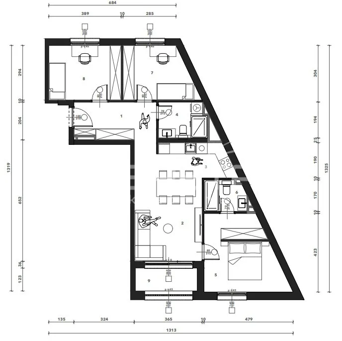 prodaja, stan, črnomerec, kuniščak, 4s, 84m2 - slika 3