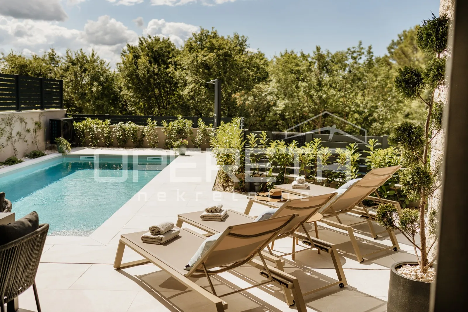 istra, poreč okolica - moderna dvojna kuća s bazenom – 700 m od mora - slika 22