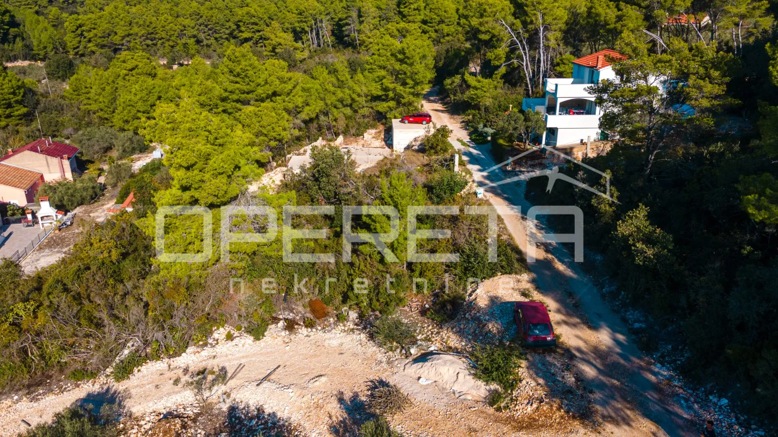 građevinsko zemljište 340 m2 sa pogledom na more, tri porte, korčula - slika 11