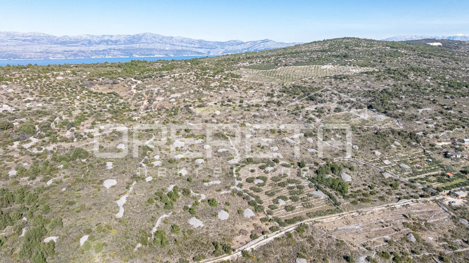 zemljište u unutrašnjosti otoka brača, 4112 m2, donji humac - slika 7