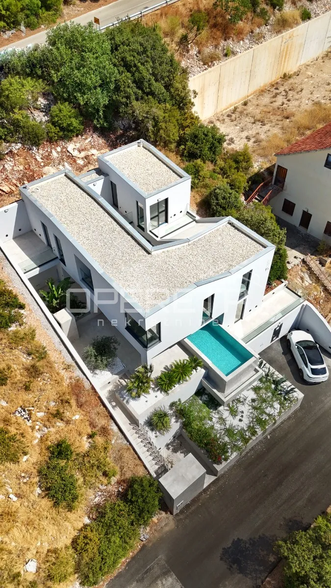 novoizgrađena dizajnerska vila s bazenom, brna, otok korčula - slika 22