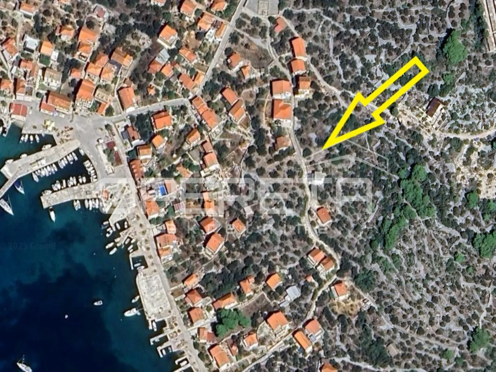 otok kaprije, građevinsko zemljište, 636 m2 - slika 2
