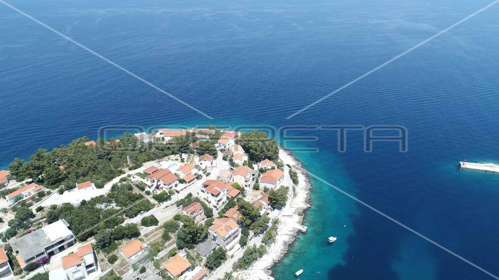 građevinsko zemljište s pogledom na more, 420 m2, prigradica - slika 16