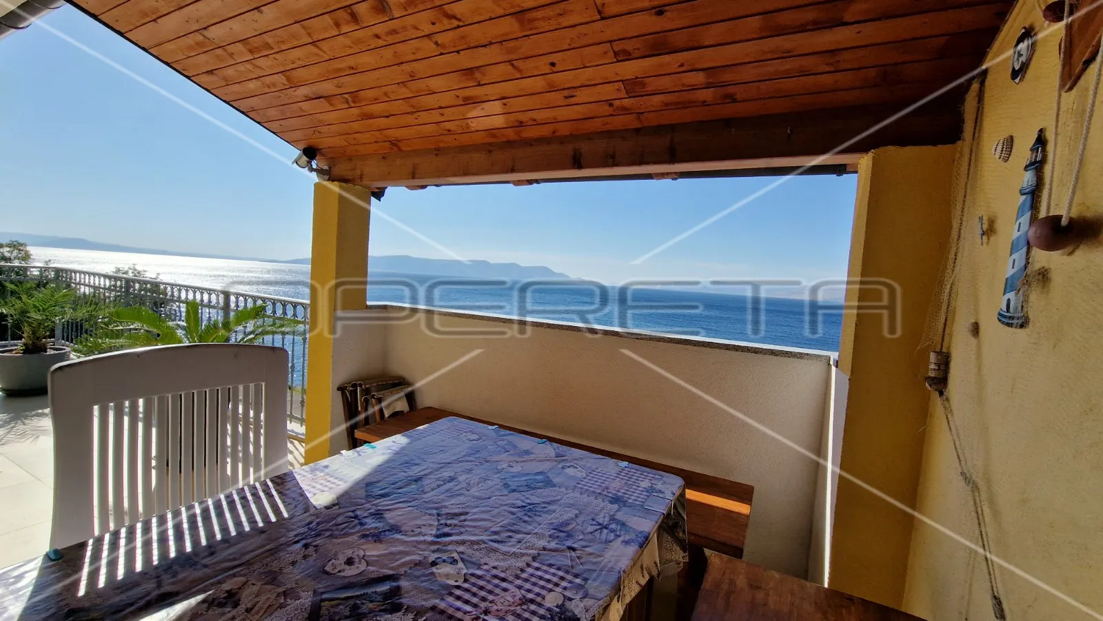 kuća s 4 apartmana, pogled na more, 1. red do mora, plaža, 216 m2,senj - slika 3