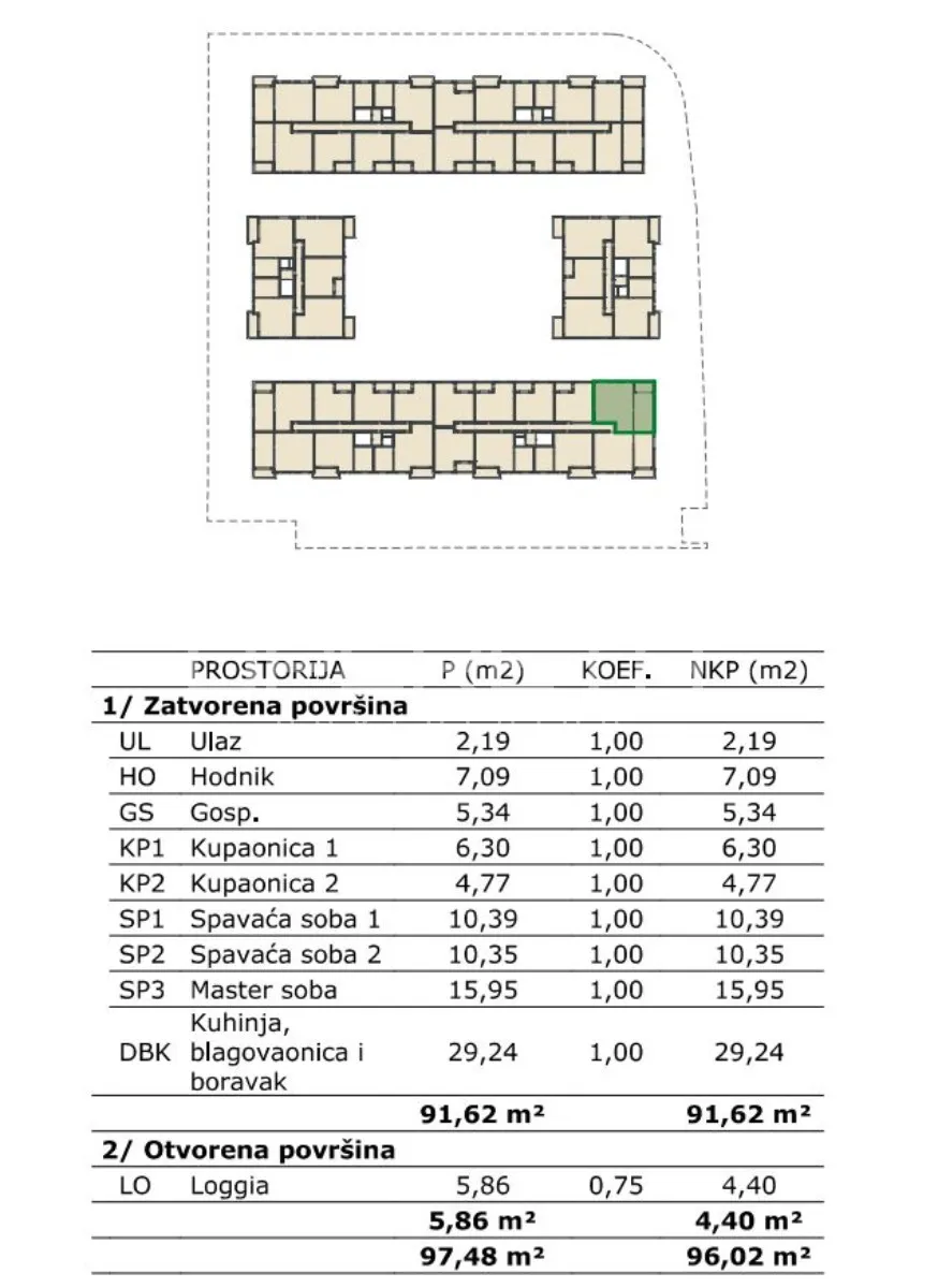prodaja, stan, kromosovo naselje, velika gorica, 4s, 96m2 - slika 4