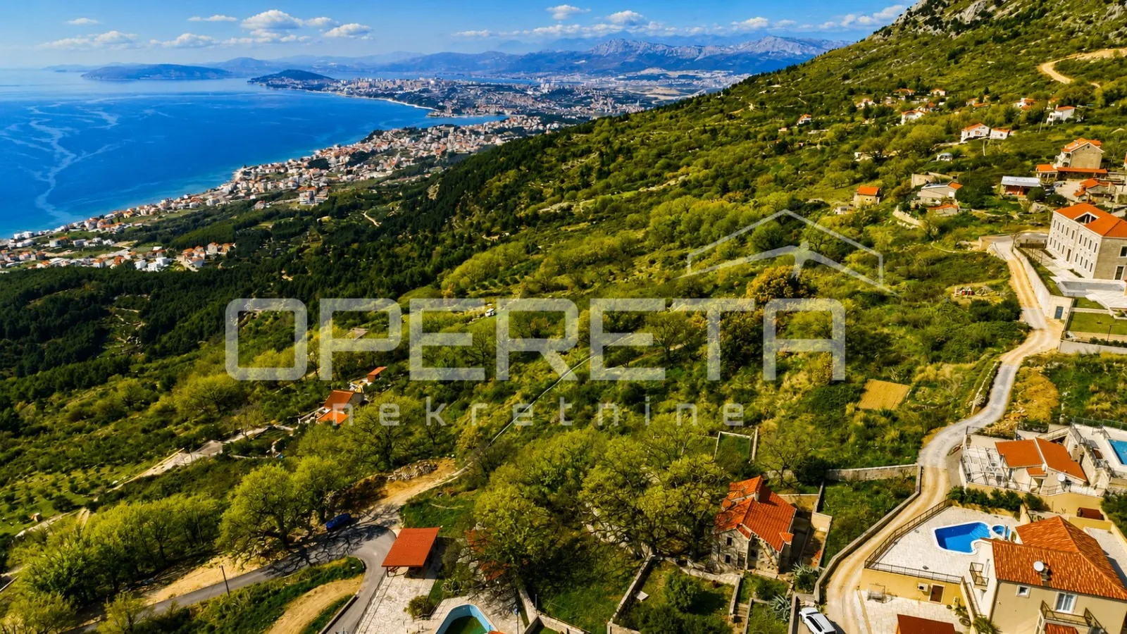 ekskluzivno zemljište 3.330 m² s legalnim objektom, panoramskim pogledom, dozvol - slika 8