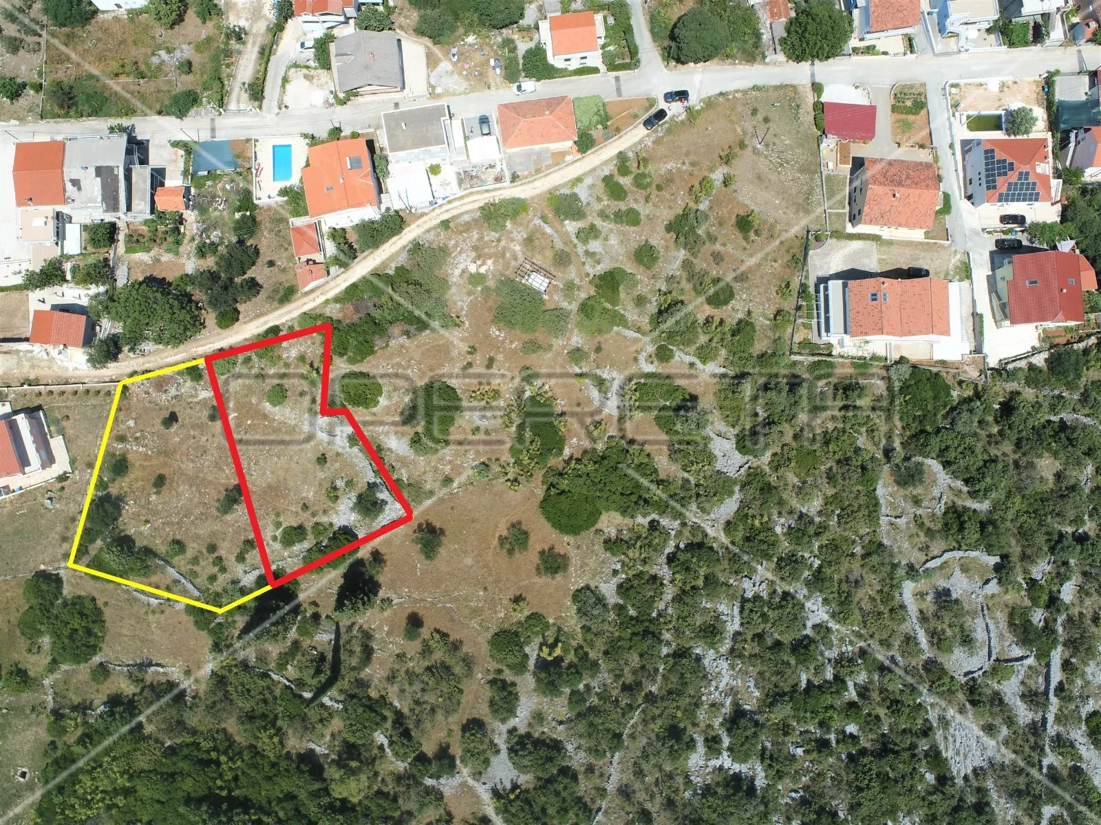 građevinsko zemljište 500 m do mora, marina, trogir - slika 6