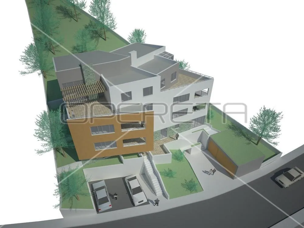 prodaja, građevinsko zemljište 1.313m2 sa građevinskom dozvolom za 2x450m2, gram - slika 3