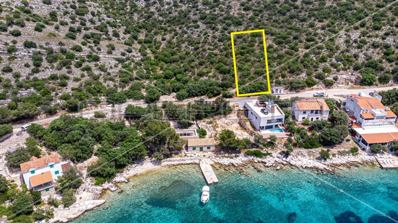 zemljište sa otvorenim pogledom na more, lastovo - slika 2