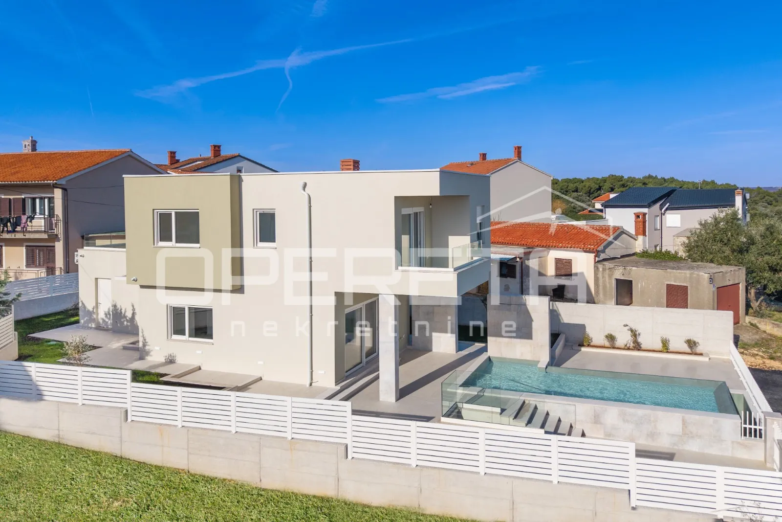 istra, ližnjan, moderna kuća sa pogledom na more, novogradnja, miran dio naselja - slika 20