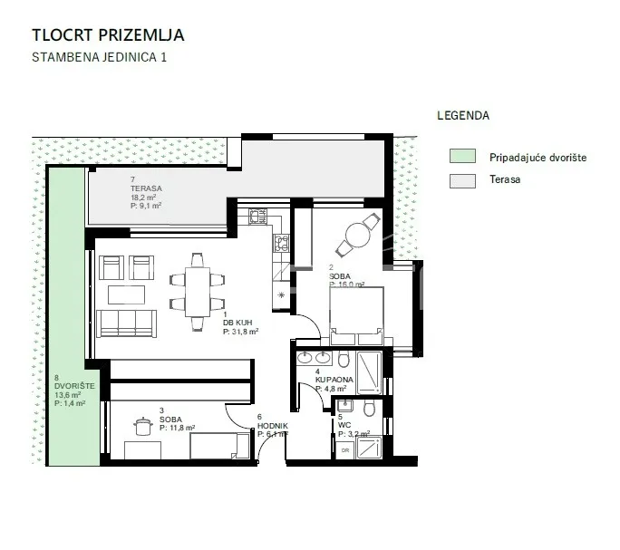 novogradnja nedaleko od centra grada - slika 13