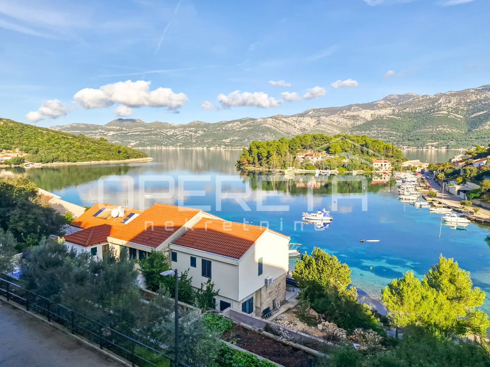 žrnovska banja, korčula, stan 125 m2, pogled na more, garaža - slika 25