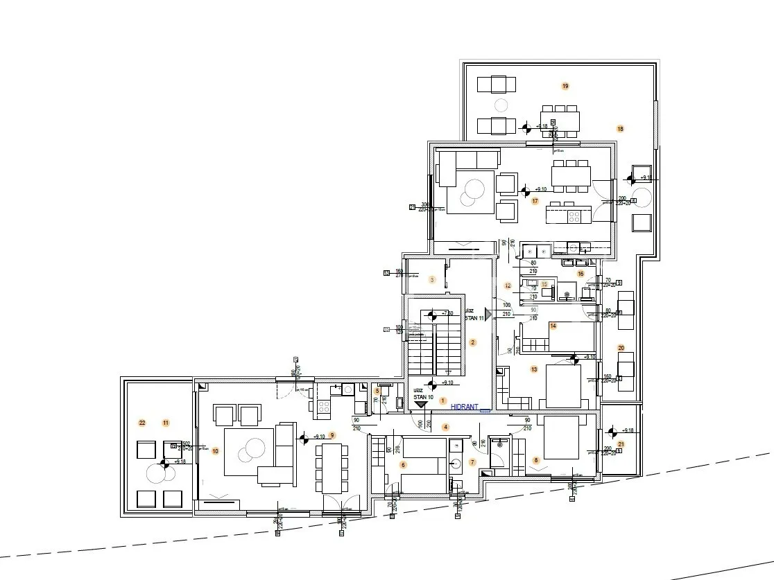 primošten, dvosoban stan u novogradnji, 101,21m2 - slika 12