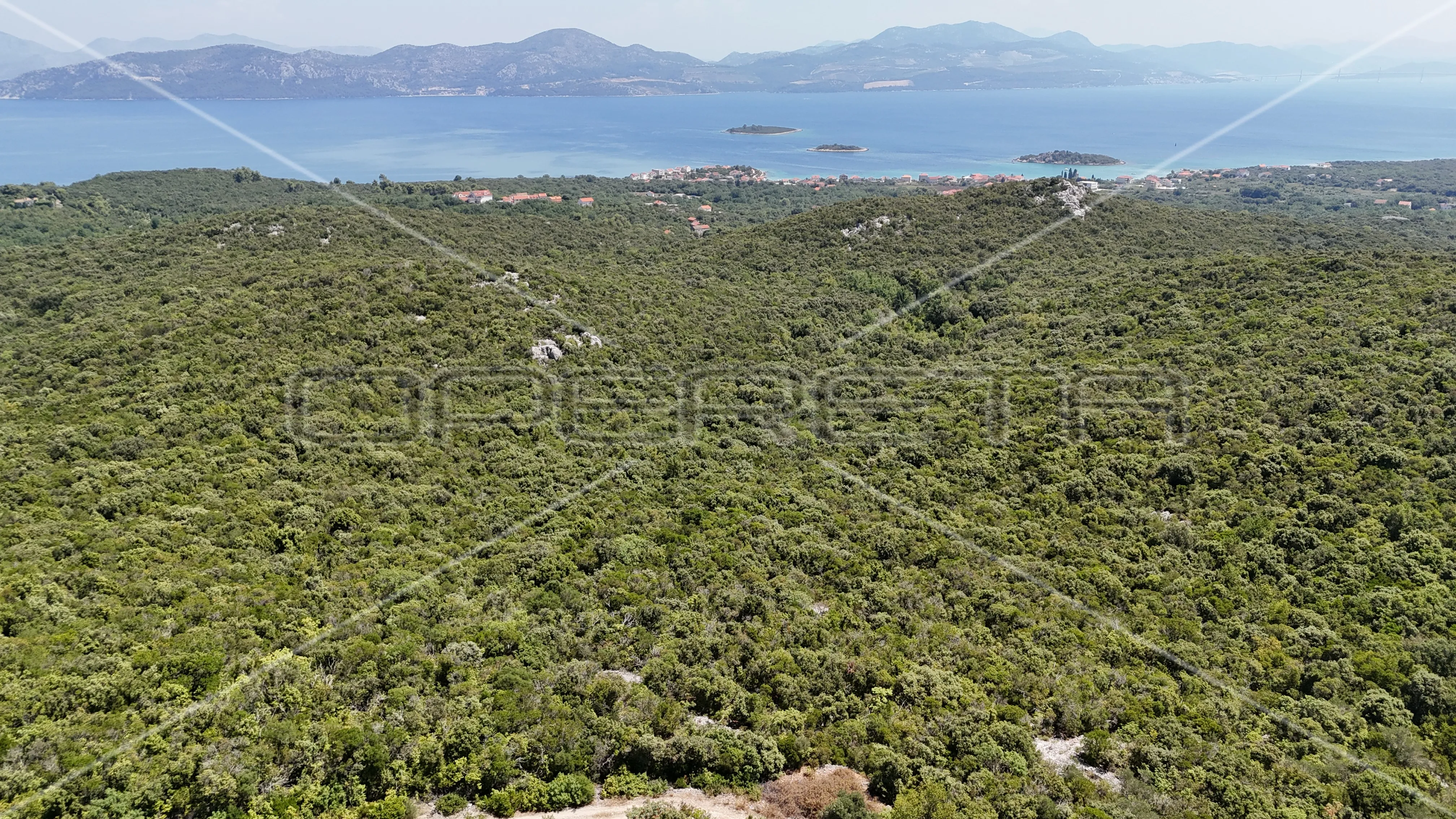 impresivno zemljište, 46.244m2, pogledom na more,sreser - slika 20