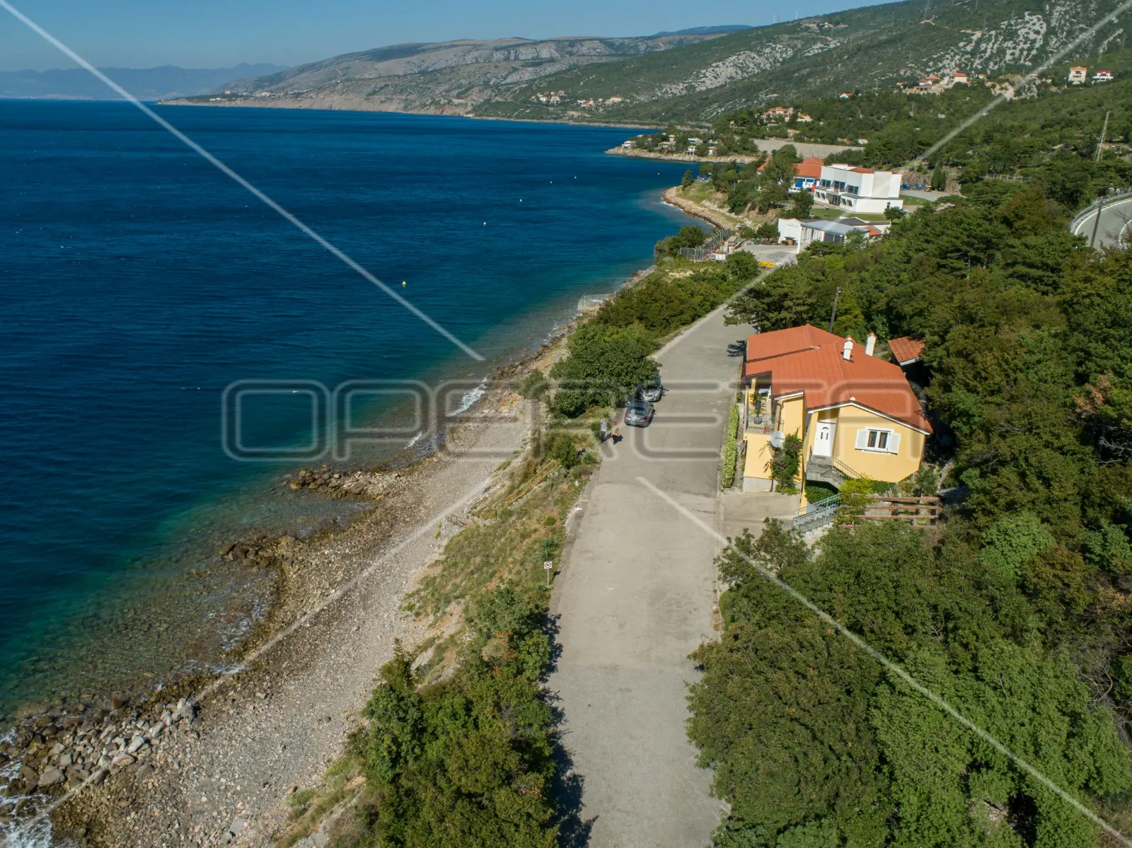 kuća s 4 apartmana, pogled na more, 1. red do mora, plaža, 216 m2,senj - slika 23