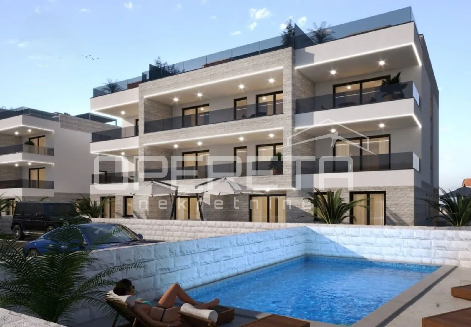 privlaka/zadar - lux projekt 70m od mora, penthouse g203 - slika 4
