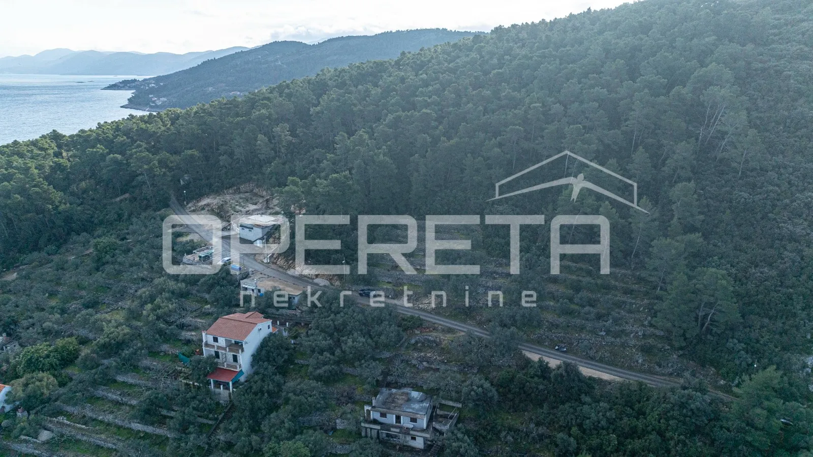 građevinsko zemljište od 934 m2, drugi red od mora, otok korčula - slika 4