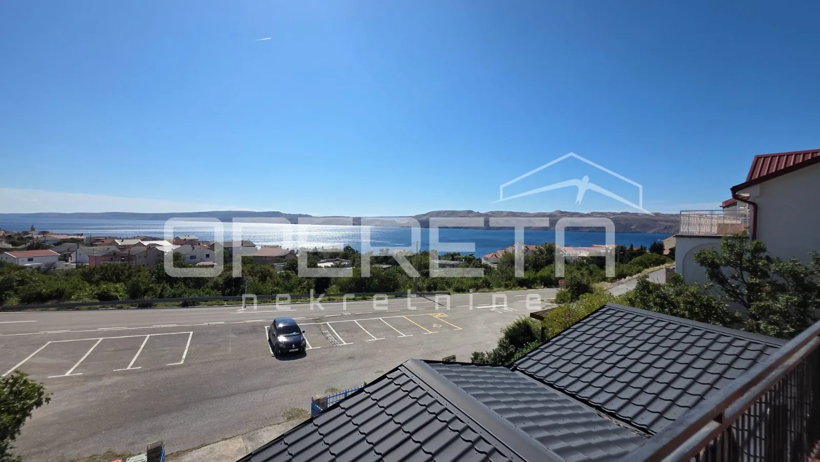 kuća s pomoćnim objektom, pogled, garaža, vrt, 330 m2, karlobag - slika 4