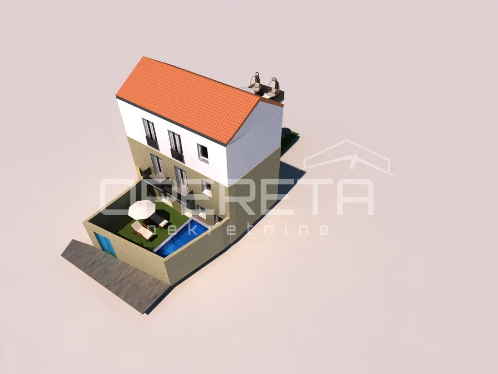 tisno, moderna kuća 168m2 - novogradnja u samom centru - slika 13