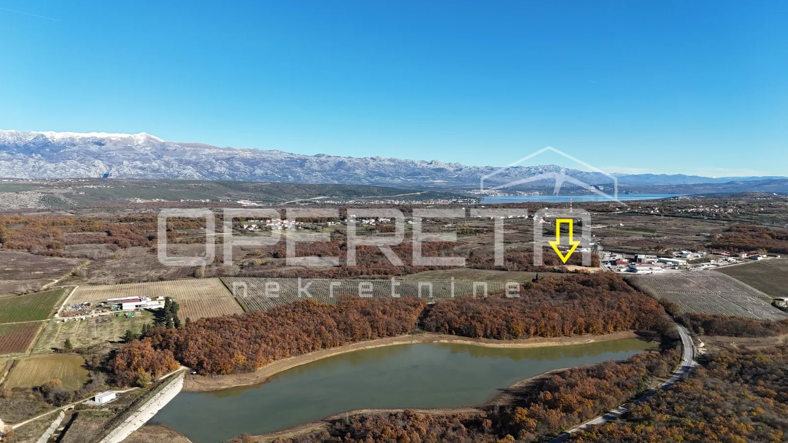 posedarje - gospodarsko zemljište 25.000 m² uz magistralu - slika 2