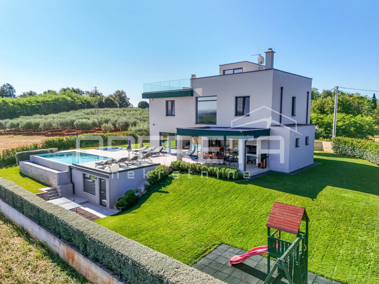istra, vižinada - moderna vila s bazenom, panoramskim pogledom i luksuznim inter - slika 4