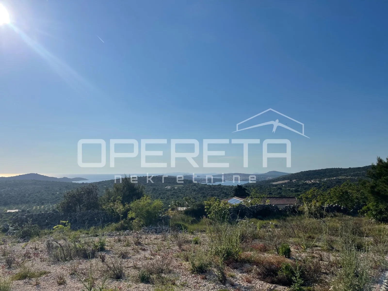 zemljište na mirnoj lokaciji s pogledom na more, 976 m², dvornica - slika 6