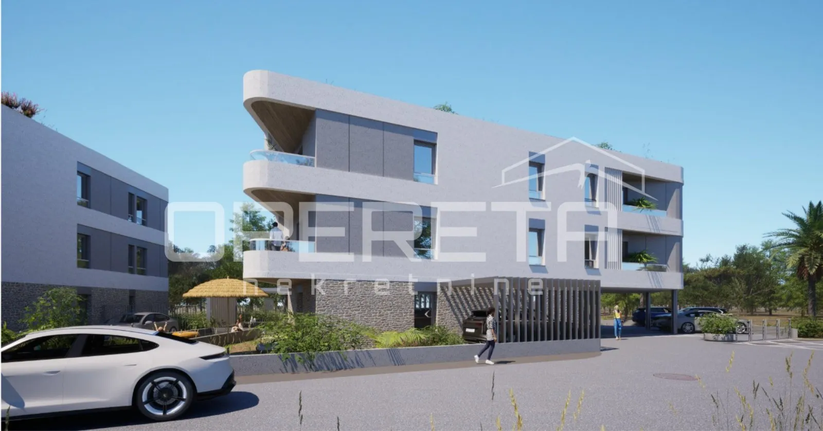 istra, umag – stan 120 m², 2 spavaće, terase, bazen, 500 m od mora - slika 2