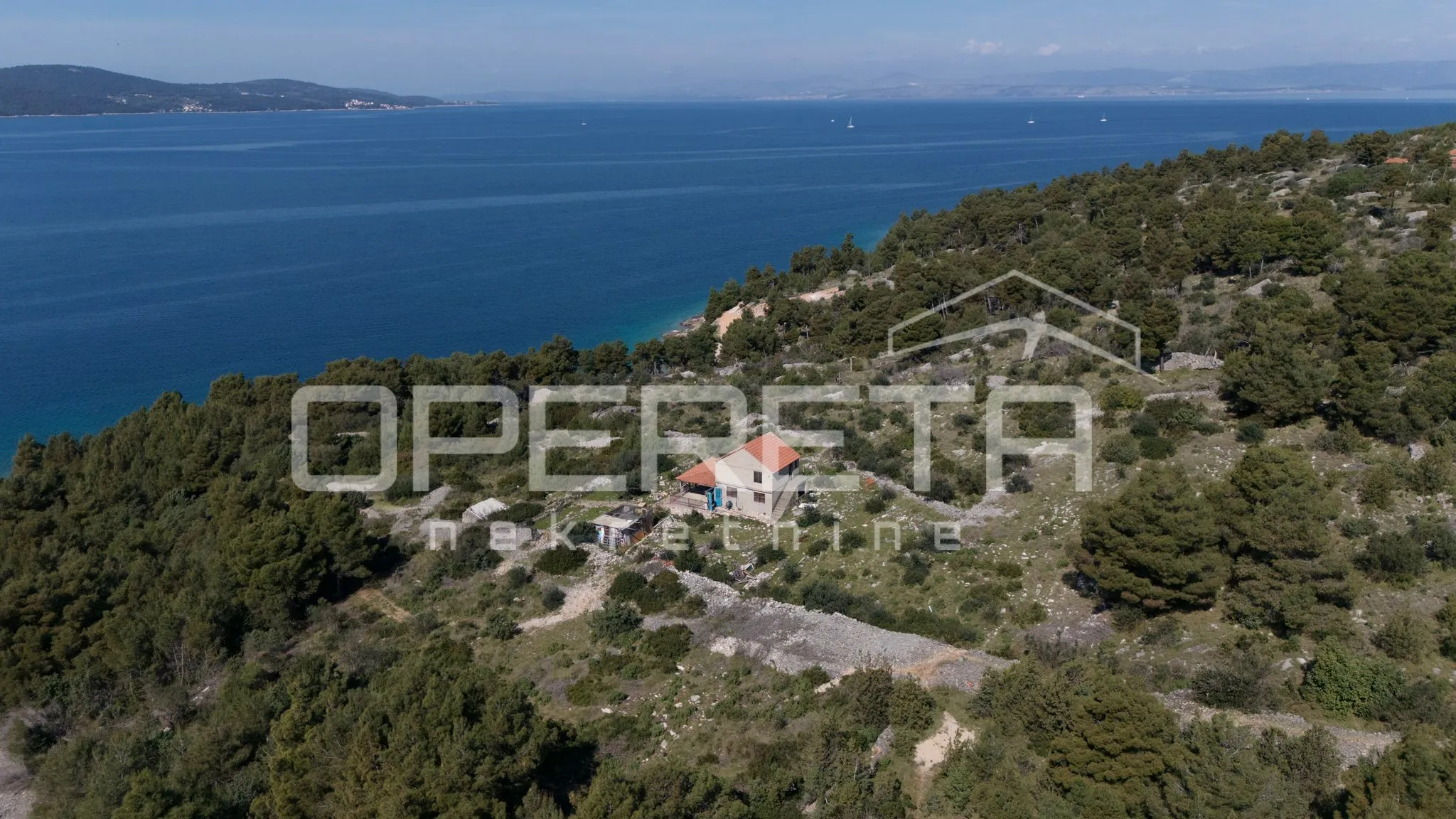 kuća uz more s panoramskim pogledom i terasom – milna, otok brač - slika 10
