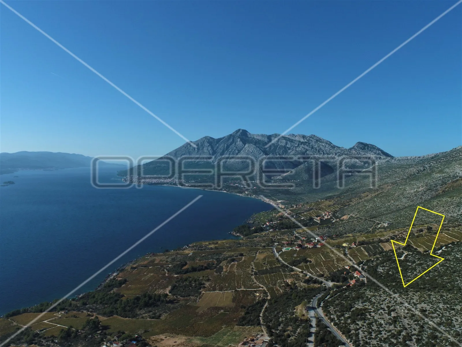 poljoprivredno zemljište sa pogledom na more, 15 ha, orebić, pelješac - slika 4