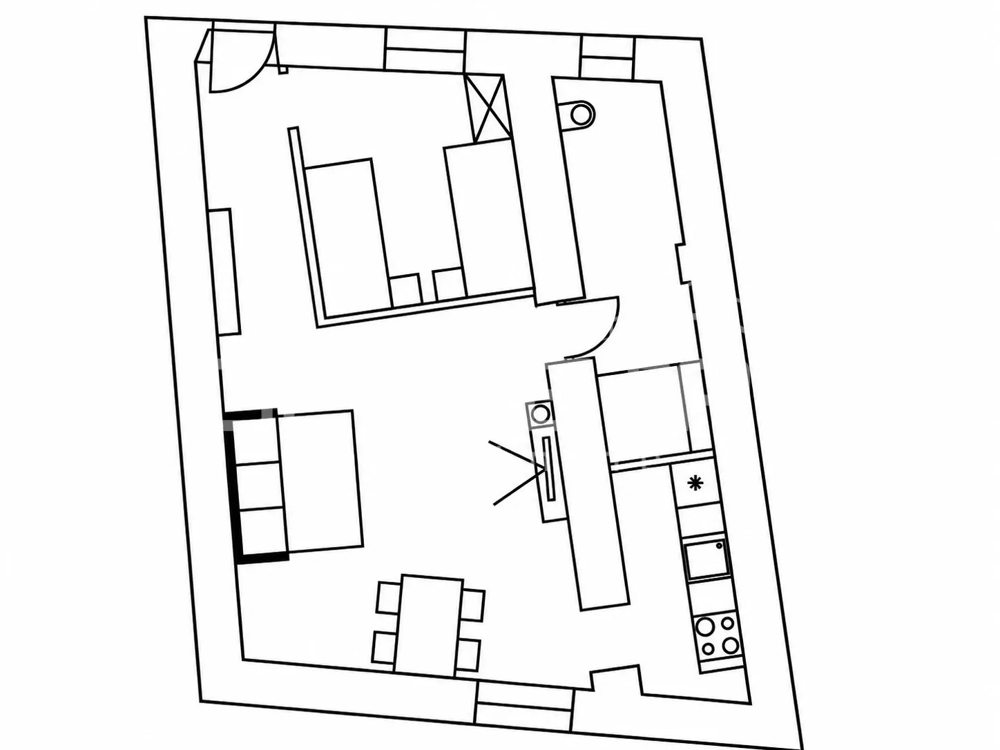 novouređena kuća s 3 apartmana, skradin - slika 18