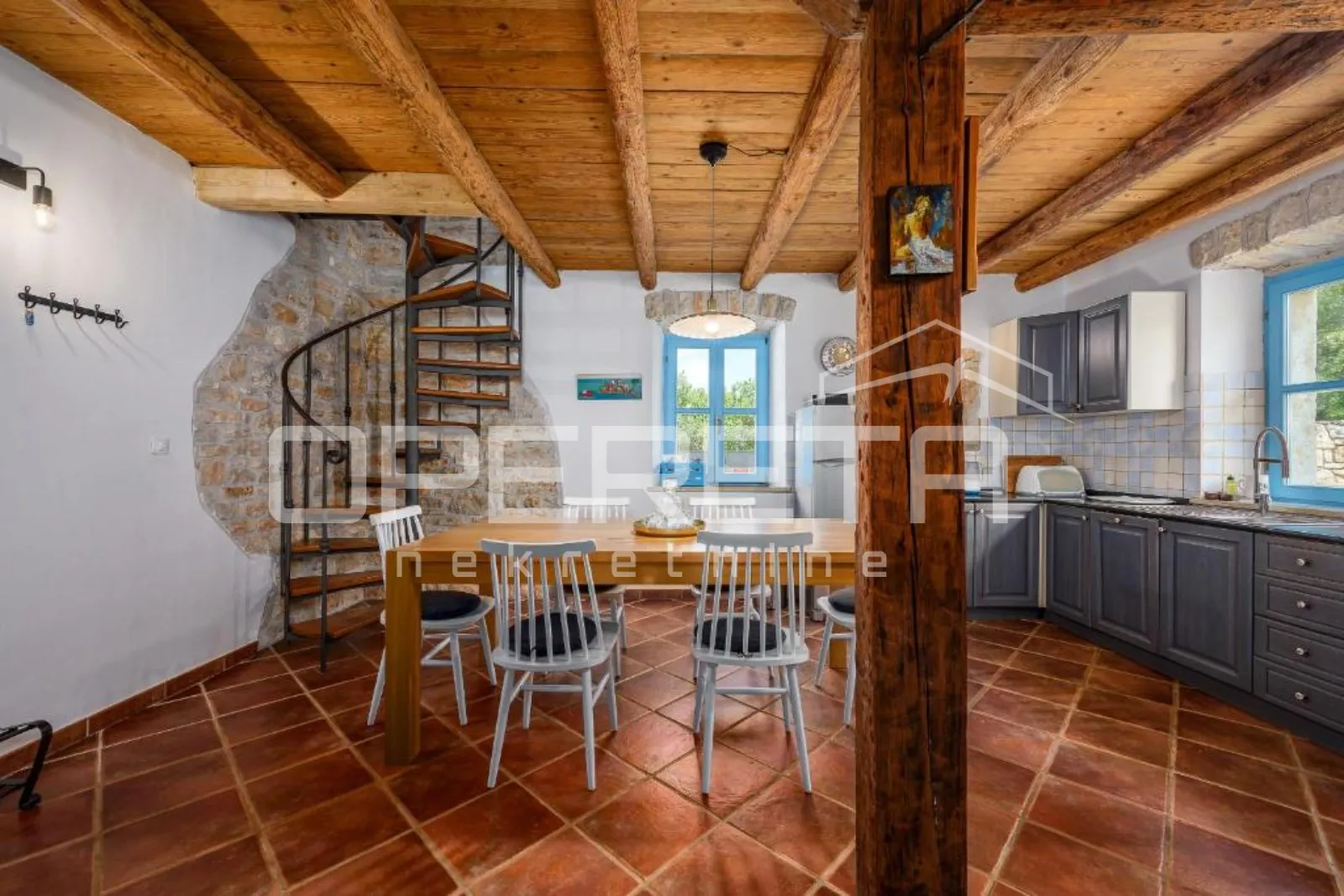 istra, sveti lovreč - kamena kuća s bazenom - slika 4