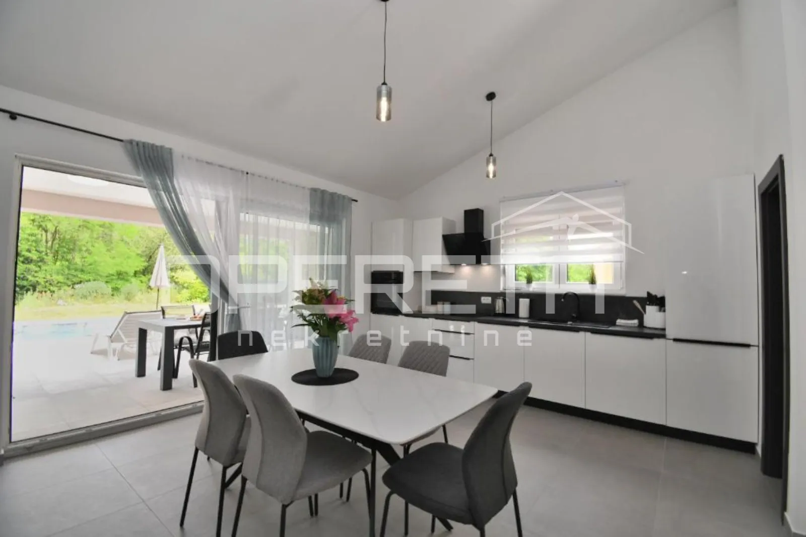 istra, labin, nova prizemnica 130 m2, 3ss, mirna lokacija - slika 5