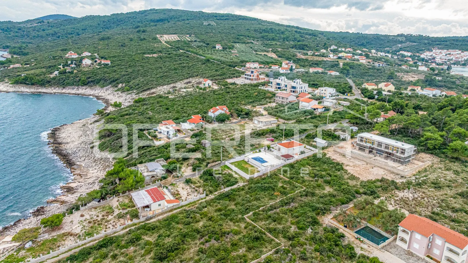 građevinska parcela uz more i pogledom na more, 721 m2, nečujam, šolta - slika 5