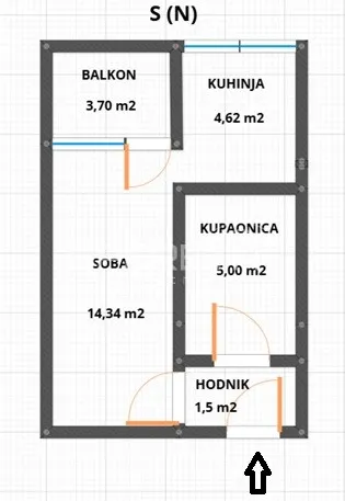 prodaja, stan, ferenščica - slika 7