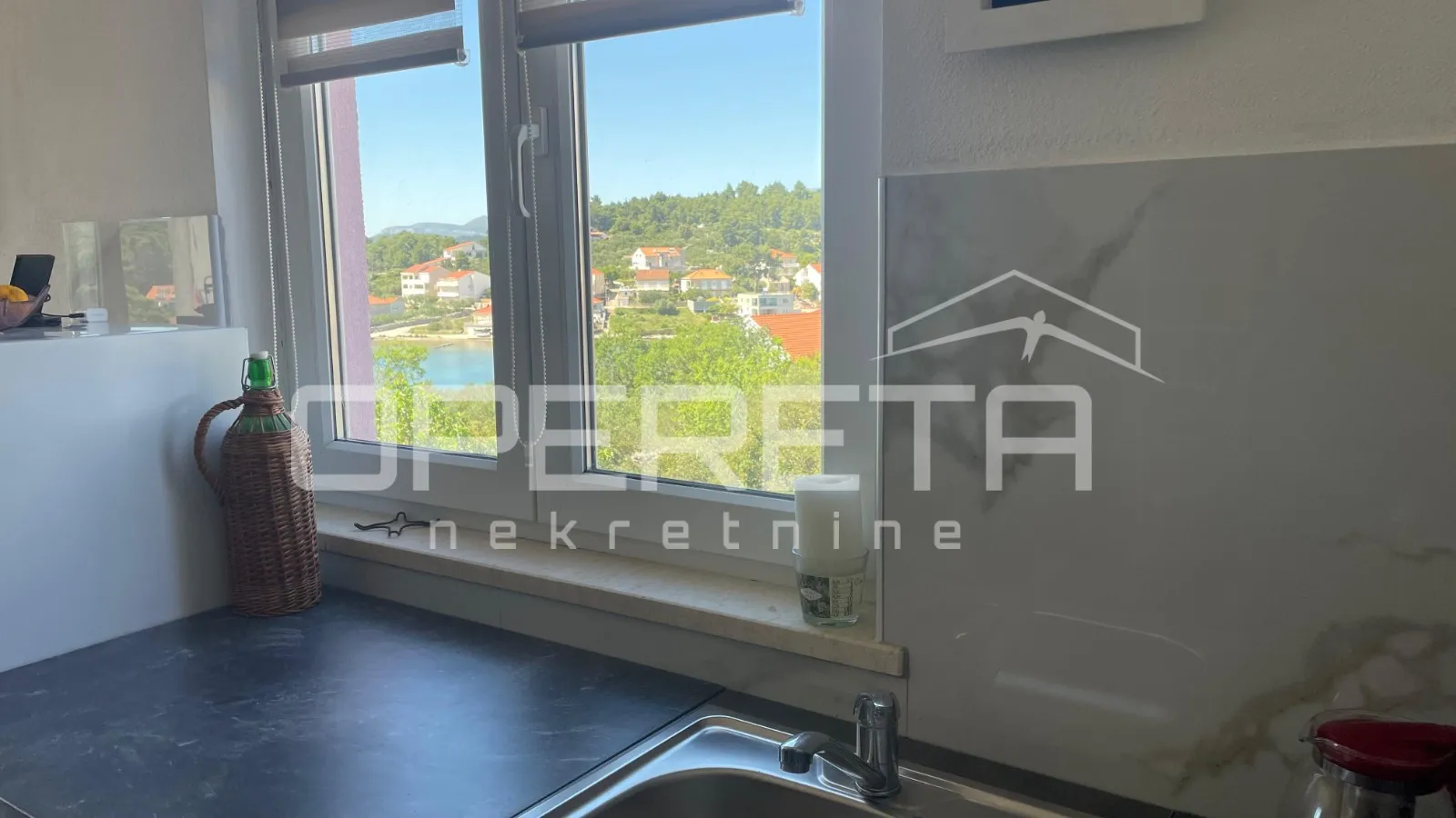 dvoetažni stan s panoramskim pogledom na more – lumbarda, korčula - slika 24
