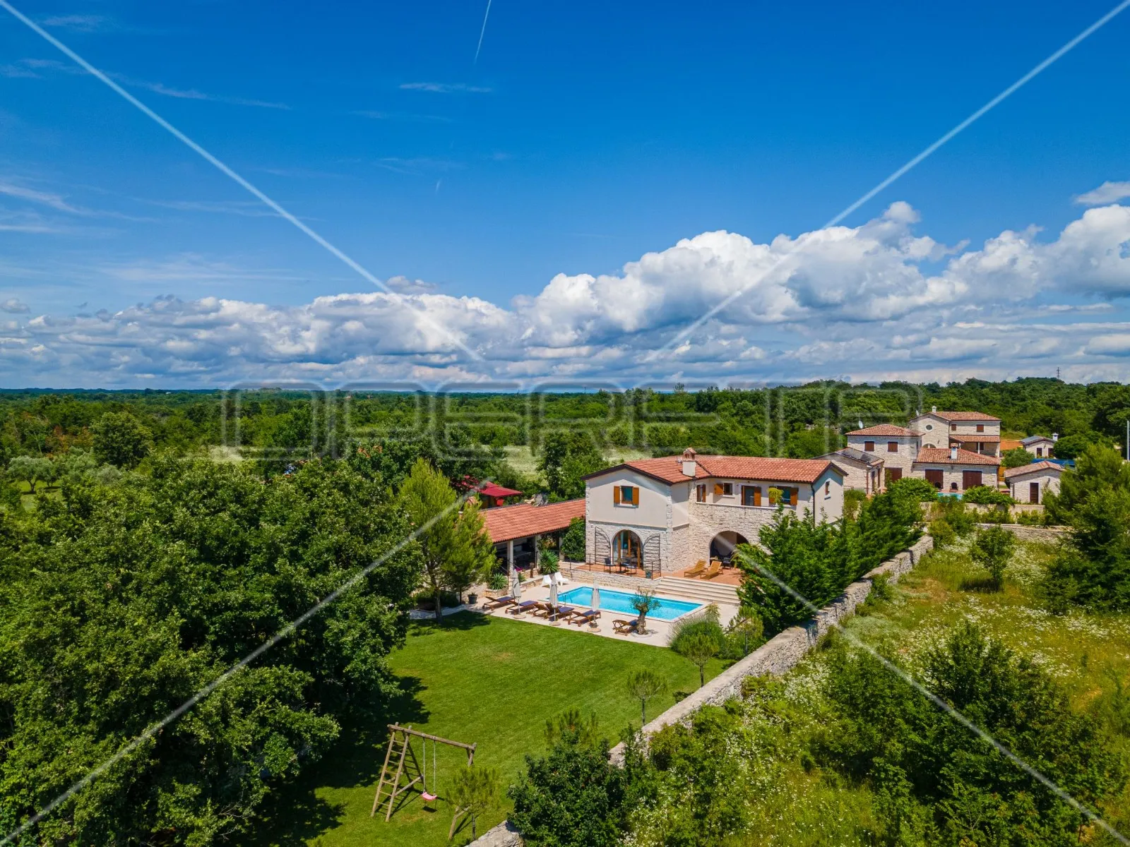 istra, svetvinčenat, impresivna rustikalna vila sa bazenom na zemljištu od 1527 - slika 4