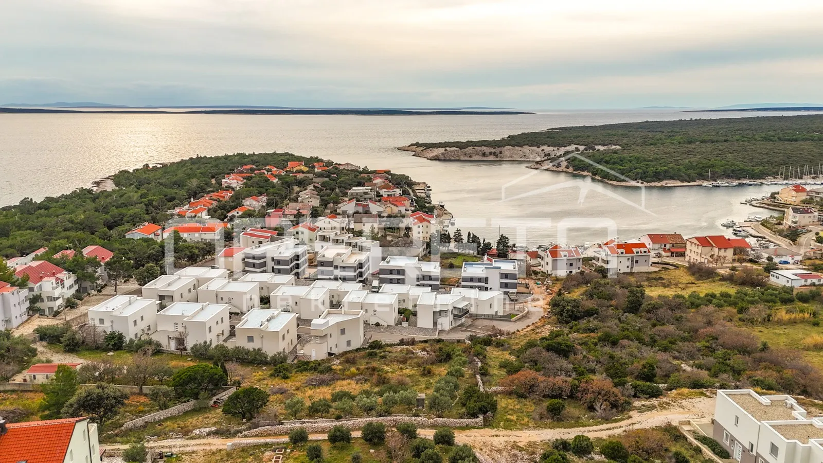 Zemljište na par minuta od plaže i otvorenim pogledom,Šimuni, 1.546 m2