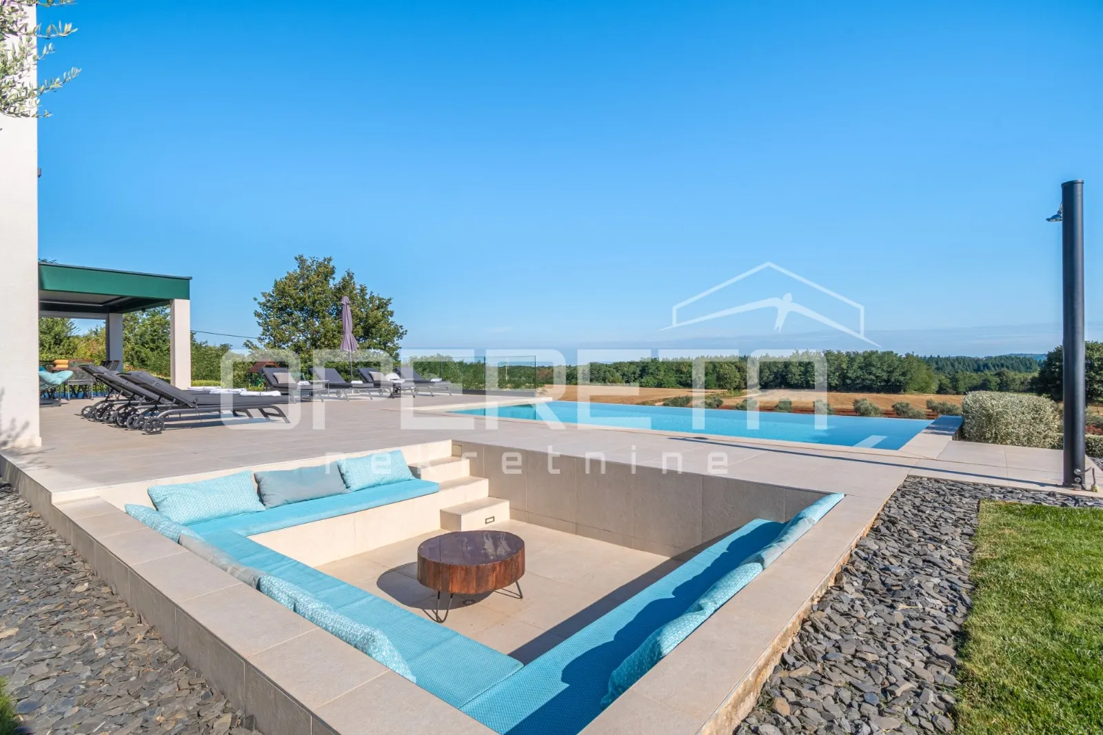 istra, vižinada - moderna vila s bazenom, panoramskim pogledom i luksuznim inter - slika 33