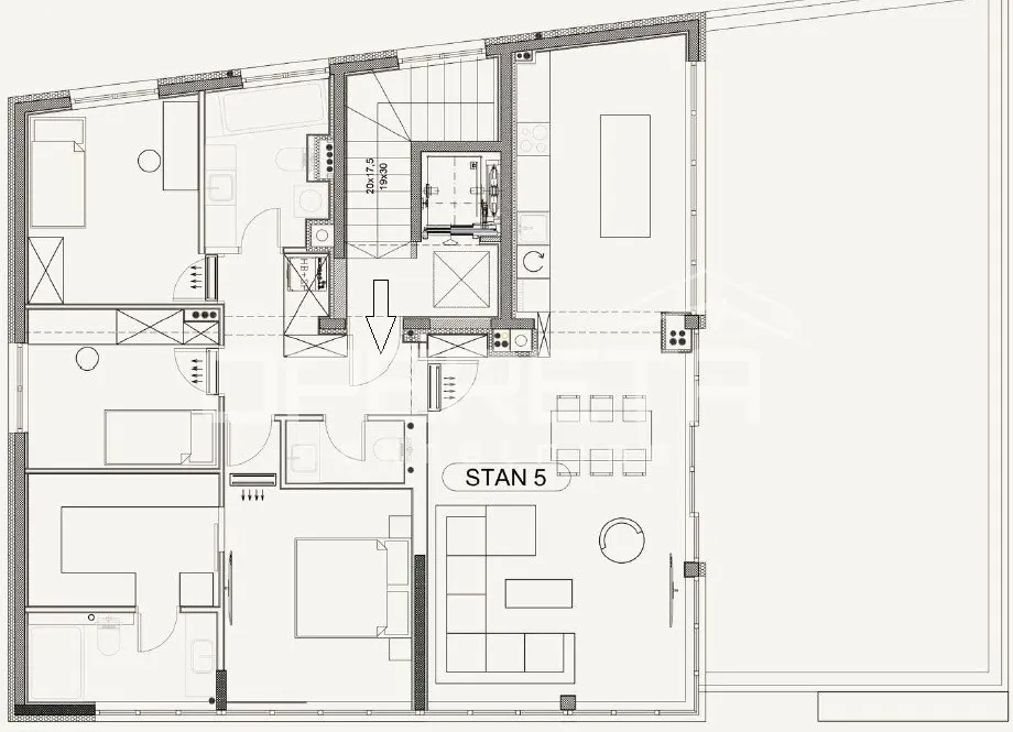 prodaja, stan, srebrnjak, srebrnjak, 4s, 131m2 - slika 7