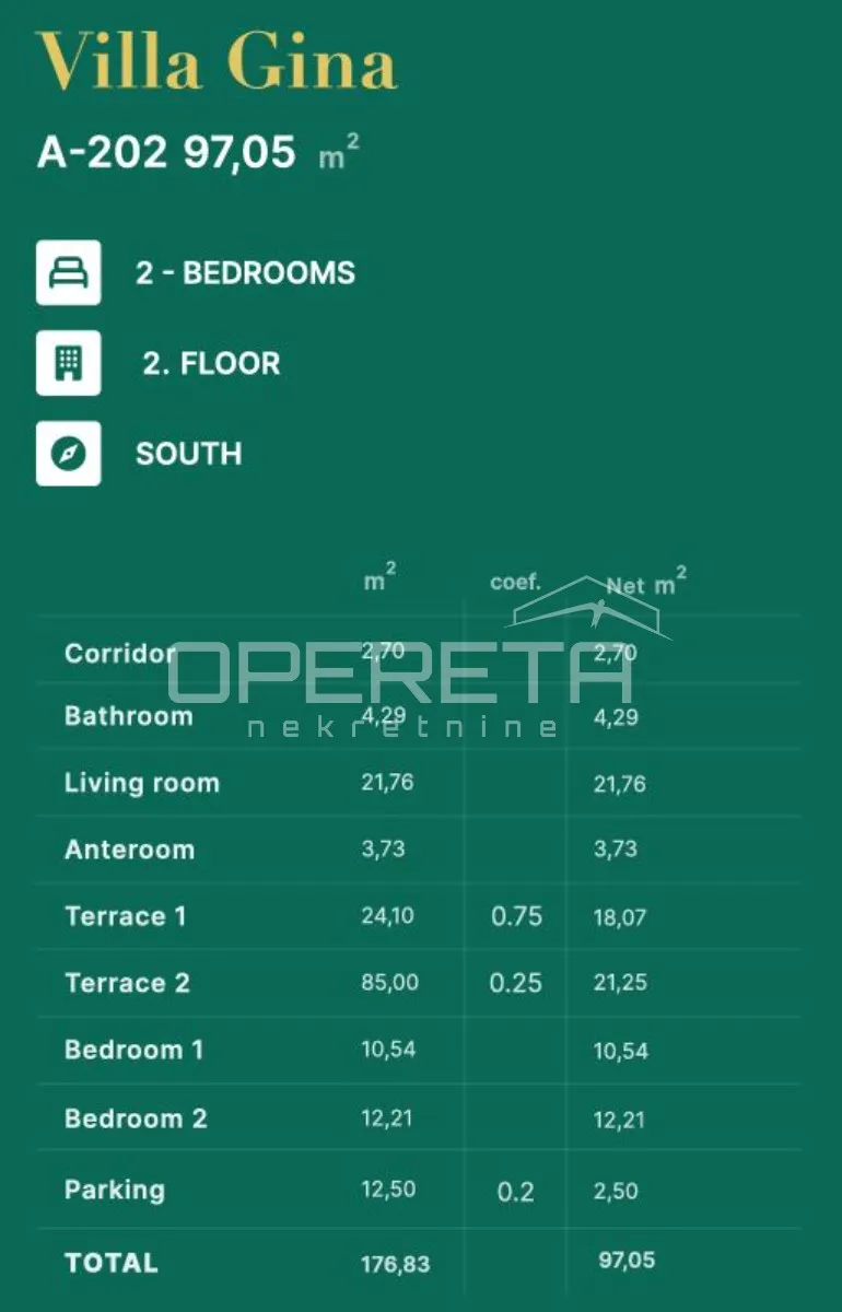 privlaka/zadar - lux projekt 70m od mora, penthouse g202 - slika 6