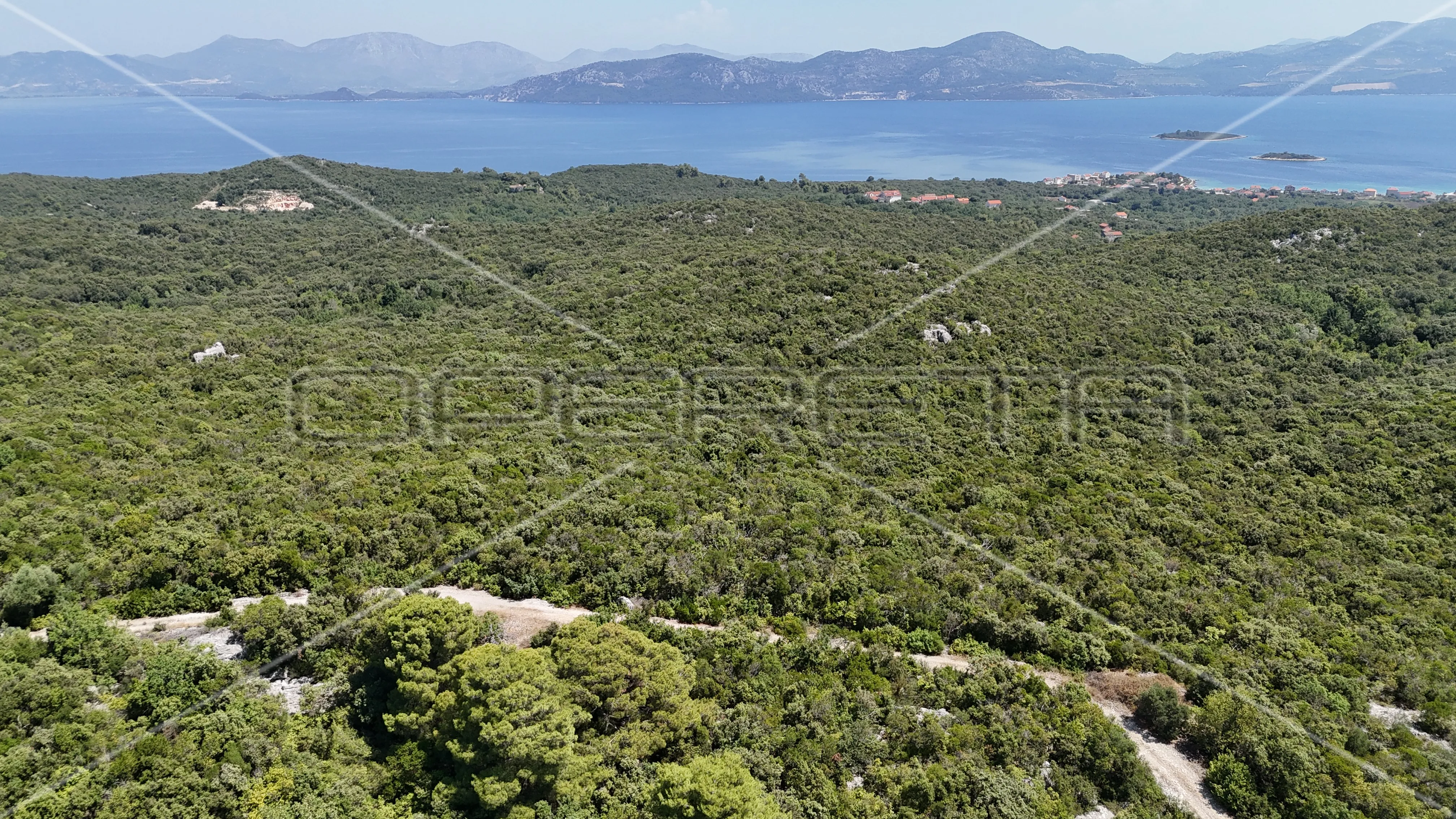 impresivno zemljište, 46.244m2, pogledom na more,sreser - slika 15